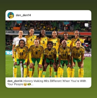 Bob Marleyin kızının desteklediği Jamaika Kadın Futbol Takımı kupada yoluna devam ediyor