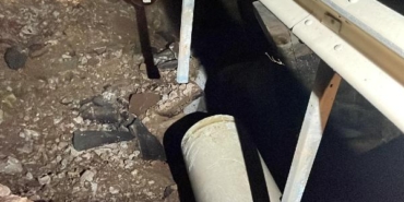 Bodrumda isale hattı patladı yol trafiğe kapandı