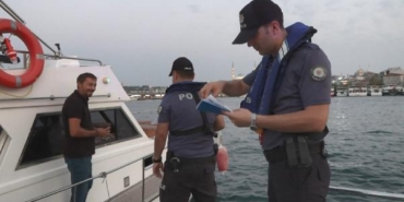 Boğazda tur ve eğlence teknelerine Huzur İstanbul denetimi