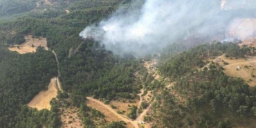 Boluda orman yangını 2nci gününde