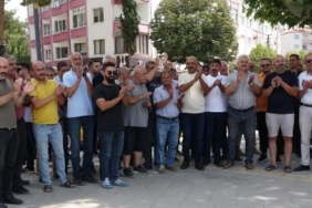 Burdur'da taksicilerden konvoylu eylem 18 Burdurda taksicilerden konvoylu eylem