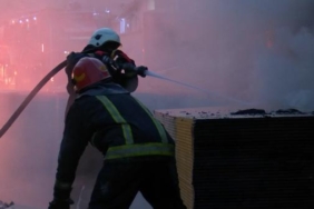 Bursada fabrika yangını