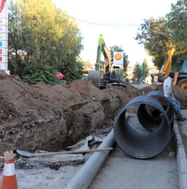 Çankırıda altyapı çalışmasında meydana gelen göçükte 2 işçi yaralandı