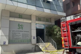 Çekmeköyde özel rehabilitasyon merkezinde yangın paniği