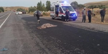 Cipin çarptığı yaya öldü