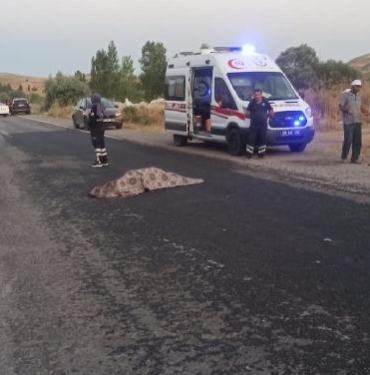 Cipin çarptığı yaya öldü