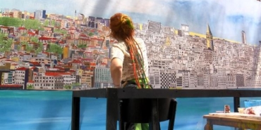 Cumhuriyet'in 100'üncü yılı için dev tablonun yapımına başlandı 36 Cumhuriyetin 100üncü yılı için dev tablonun yapımına başlandı