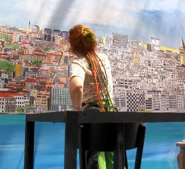 Cumhuriyet'in 100'üncü yılı için dev tablonun yapımına başlandı 4 Cumhuriyetin 100üncü yılı için dev tablonun yapımına başlandı