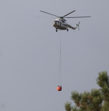 Denizlide orman yangını 2