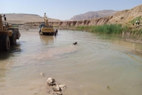 Dicle Nehrine düşen kamyonun şoförü öldü