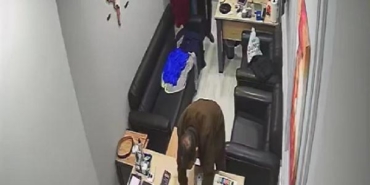 Döviz bozdurma bahanesiyle girip hırsızlık yapan şüpheli kamerada