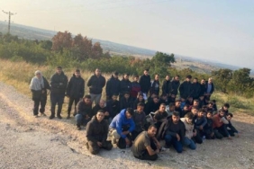 Edirne’de 53 kaçak göçmen yakalandı