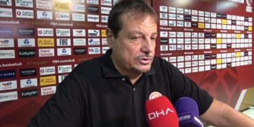 Ergin Ataman Pazar akşamı kazanıp turnuvayı birinci bitirmek istiyoruz