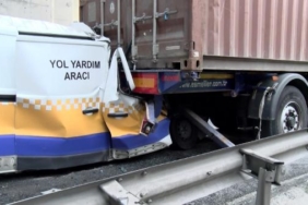 Esenyurt TEM bağlantı yolunda kaza