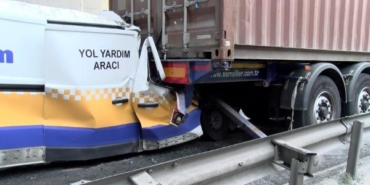 Esenyurt TEM bağlantı yolunda kaza