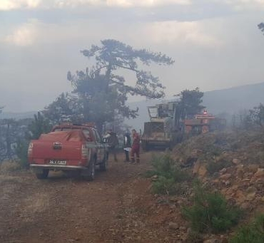 Eskişehirdeki orman yangını 18 saatte kontrol altına alındı