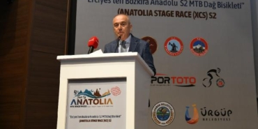Etaplı Dağ Bisikleti Yarışının lansmanı Kırşehirde gerçekleşti