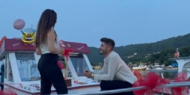 Evlilik teklifi sırasında denize düşen yüzük dalgıç tarafından bulundu