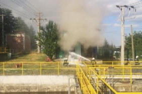 Fabrikada trafo patladı üretime bir gün ara verildi