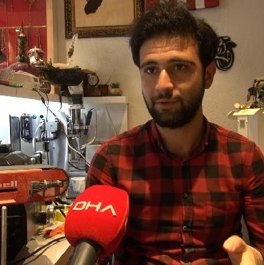 Fatih Sultan Mehmet tablosunda gördüğü 'zihgir'in belgeli üreticisi oldu 5 Fatih Sultan Mehmet tablosunda gördüğü zihgirin belgeli üreticisi oldu