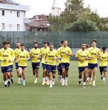 Fenerbahçe Gaziantep FK maçının hazırlıklarına ara vermeden başladı