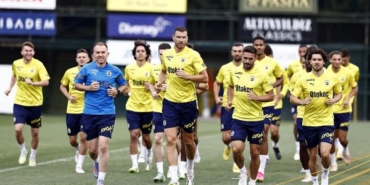 Fenerbahçe Maribor maçının hazırlıklarını sürdürdü