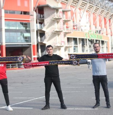 Fenerbahçeli taraftarlardan destek