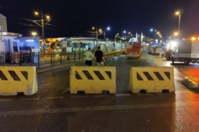 Galata Köprüsü bakım çalışmalarının ilk etabı için trafiğe kapatıldı