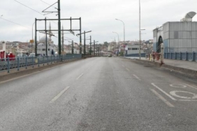 Galata Köprüsünde deprem güçlendirme çalışmaları başladı