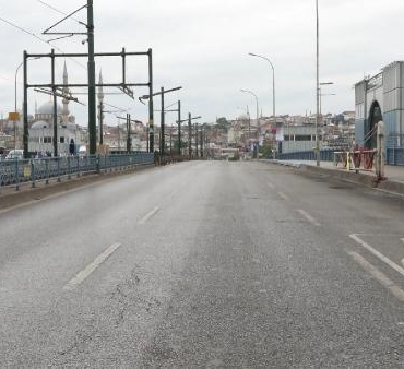 Galata Köprüsünde deprem güçlendirme çalışmaları başladı