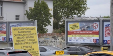 Galata Köprüsü’ndeki bakım trafik yoğunluğunu artırdı 16 Galata Köprüsündeki bakım trafik yoğunluğunu artırdı