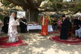 Gökçeadada Meryem Ana anması