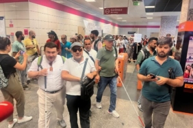 Görme engellilerden bariyer eylemi