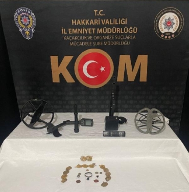 Hakkaride tarihi eser kaçakçılığı operasyonu