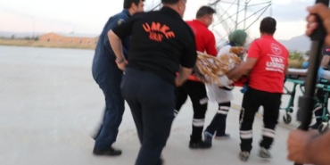 Hamile kadın Sikorsky helikopterle hastaneye ulaştırıldı