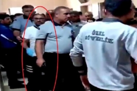 Hastanadeki gerginlikte doktor özel güvenlik eşliğinde odasından çıkarıldı