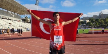 Hayrettin Yıldız'dan 20 Yaş Altı Avrupa Atletizm Şampiyonası'nda gümüş madalya 26 Hayrettin Yıldızdan 20 Yaş Altı Avrupa Atletizm Şampiyonasında gümüş madalya