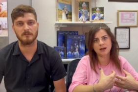 Husumetlileri 6 aylık hamile kadının aracına içki şişesi fırlattı