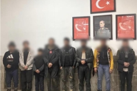 Iğdırda 13 göçmen kaçakçısı tutuklandı