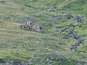İkizdere Belediye Başkanı definecilere seslendi Burada kamyonla altın filan yok