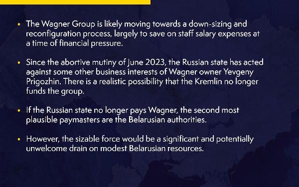 İngiltere istihbarat raporu Wagner küçülme ve yeniden yapılanma sürecine doğru ilerliyor