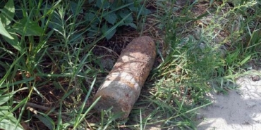 İnşaat alanında top mermisi kovanı bulundu 30 İnşaat alanında top mermisi kovanı bulundu