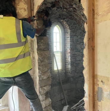 İrlandadaki 850 yıllık şatoda gizli bir oda bulundu