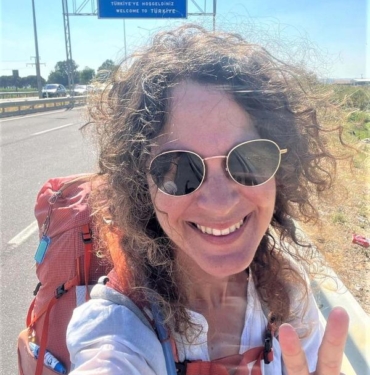 İspanyadan yürüyerek çıktığı Kudüs yolculuğunda Çanakkaleye ulaştı