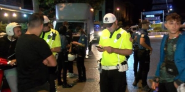 İstanbulda motosiklet denetimi sürücülere ceza yağdı