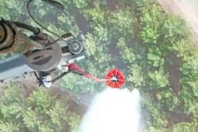 İzmirde 2 farklı noktada çıkan orman yangını kontrol altına alındı