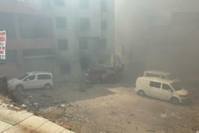 İzmirde çanta atölyesinde yangın