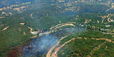 İzmirde orman yangını 2