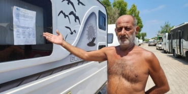 Karavancılara tahliye edin tebligatı