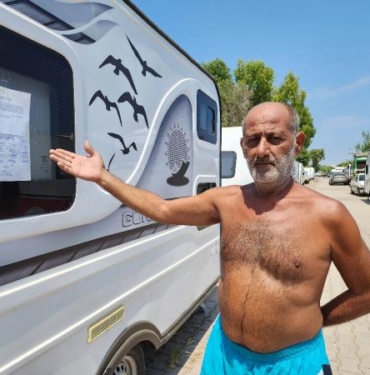 Karavancılara 'tahliye edin' tebligatı 4 Karavancılara tahliye edin tebligatı